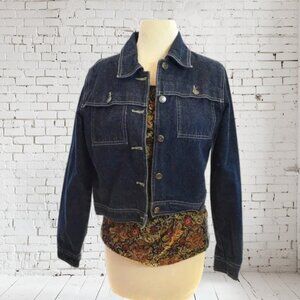 Xhilaration Blue Jean Jacket SZ M